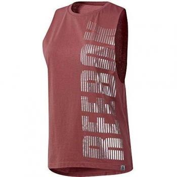 Reebok GS Moto Muscle Camiseta De Tirantes, Mujer, rosdus, L