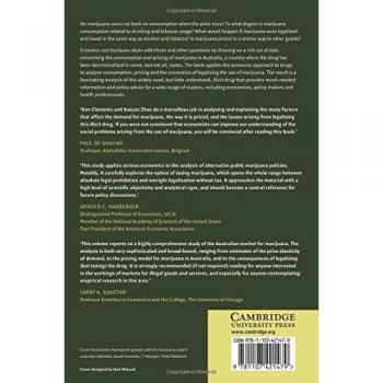 Economía y Marihuana: Consumo, Precios y Legalización por Kenneth W. Clements