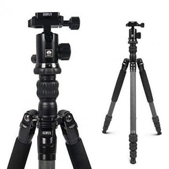 Trípode de Carbono Sirui Traveler 7C con Cabeza Esférica E-10 (Condición: Como Nuevo)