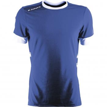 Kappa Pistoia SS Camiseta Fútbol, Unisex, Azul Royal/Blanco, XL