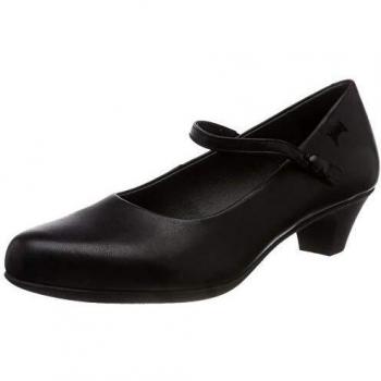 Camper Helena Women's Formal Shoes - Black Smooth Leather, Size 38 (7.5 US), Low Heel 4.5cm