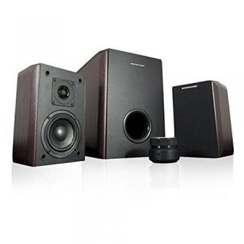 Conjunto de Altavoces 2.1 MODECOM MC-MHF60U Color Marrón