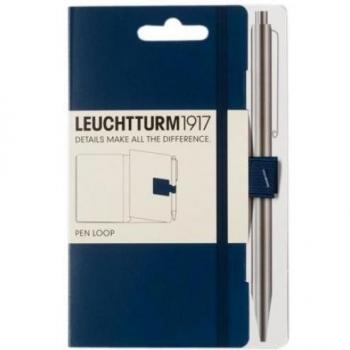 Navy Pen Loop for Notebooks
