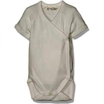 Sense Organics Ygon Basic Tie Ss, Body para Bebés, Marfil