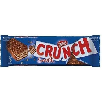 Crunch Barritas Chocolate - Paquete de 28 x 33 gr - Total: 924 gr