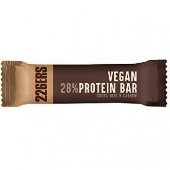 226ERS Vegan Protein Bar, Barritas Veganas, Proteína de Guisantes y Arroz, Cacao con Anacardos - 1