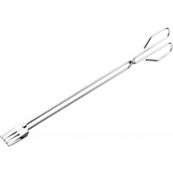 IRIS 4054 Tenacilla Barbacoa, Acero Inoxidable, Plata, 9 x 60 x 5 cm