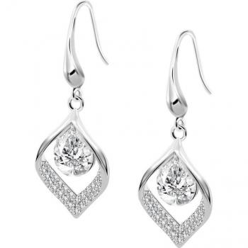 Pendientes Lotus Silver Pure Essential LP3711-4/1 Plata con Circonitas