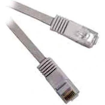 Microconnect UTP Cat6 UltraFlat 1m White Network Cable