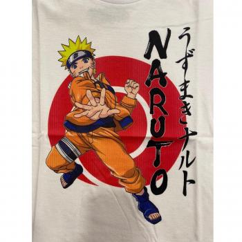 Camiseta Naruto Uzumaki Emblema Talla 10 años