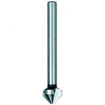 Ruko 102275 Avellanador cónico, DIN 335 forma C 90º, HSS, mango cilíndrico largo