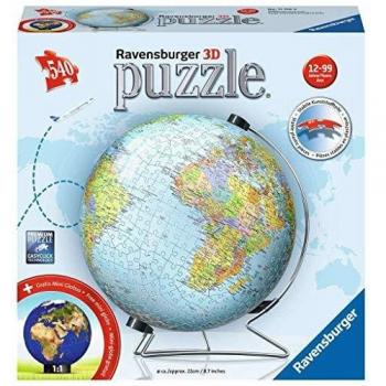 Ravensburger 3D Puzzle Globe in German - 540 Pieces
