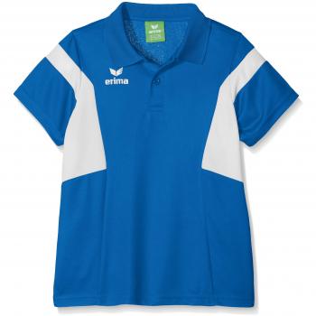 Erima GmbH Classic Team Polo de Tenis, Unisex niños, New Royal/Blanco, 128