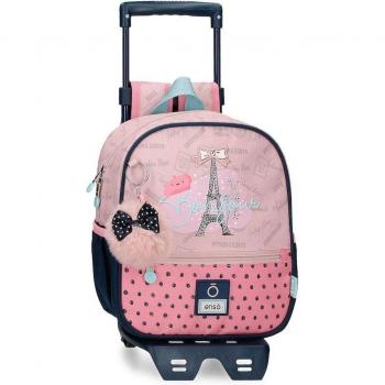Mochila pequeña Enso Bonjour con carro