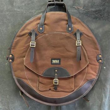 Tackle Instruments 22 Brown Backpack Cymbal Bag