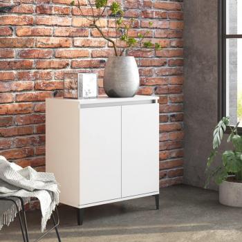 Armario blanco 60x35x70 cm madera multicapa vidaXL Aparador de madera contrachapada blanco 60x35x70 cm