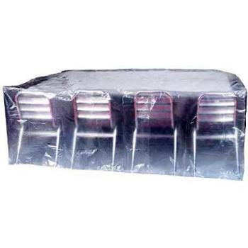 Funda Transparente para Mesa Rectangular de Exterior 250x150x80 cm - 90gr/m²