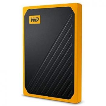 WD My Passport Go 500 GB, disco duro sólido externo - acabado ámbar