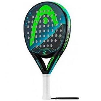 Head Flash Pala de Padel, Unisex Adulto, Negro / Verde, Talla Única