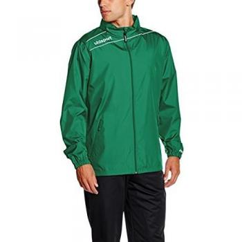 uhlsport Stream 3.0 Chubasqueros, Hombre, Verde Lagoon/Blanco, XL