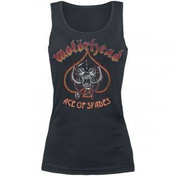 Motörhead Ace Of Spades Vintage Top Mujer Negro XXL