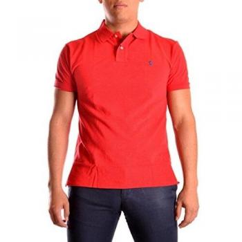 Polo Ralph Lauren Men's Autumn/Winter 16 Slim fit Polo Shirt. - Red - Small