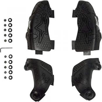 Alpinestars Deslizadores Tech 7 Supermoto Negros - Kit de deslizadores para botas, compatible con el modelo Tech 7, incluye deslizadores para la parte inferior de las botas, fabricados en material resistente al