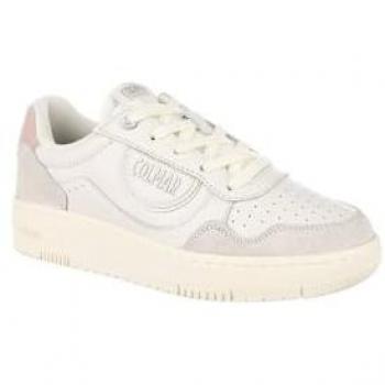 Colmar Women's Austin Look White Rose Sneakers