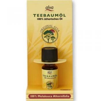 Alva Tea Tree Oil 10ml - 100% Pure Melaleuca Alternifolia Essential Oil