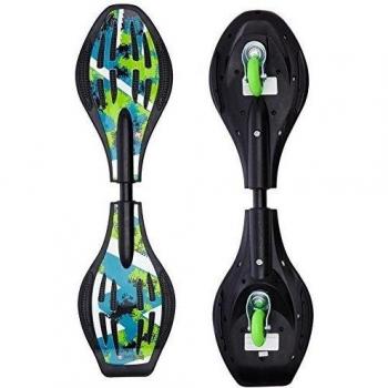 Streetsurfing The Wave - Waveboard verde verde, blanco Talla:---