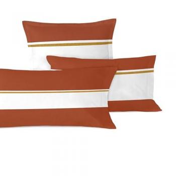 Funda de Almohada Multicolor Golden Lands 60x70 cm, 100% Algodón, Calidad 150
