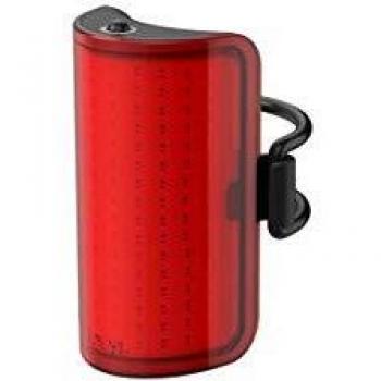Kngo Mid Cobber Rear 10.75653, Luz de bicicleta, Iluminación trasera, LED 170 lm, Rojo/Negro