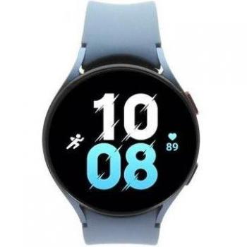 Samsung Galaxy Watch5 44mm Smartwatch with Super AMOLED Display, GPS, Touchscreen, Wi-Fi, Bluetooth, Heart Rate Monitor - Blue