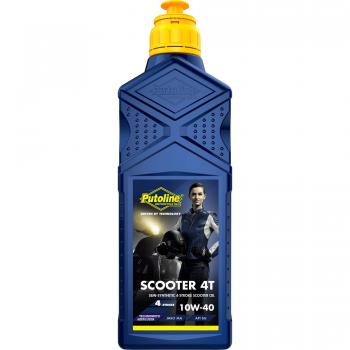 Aceite Putoline Scooter 4T Semi Sintético 10W-40 - Alta Calidad y Protección Óptima del Motor 1L