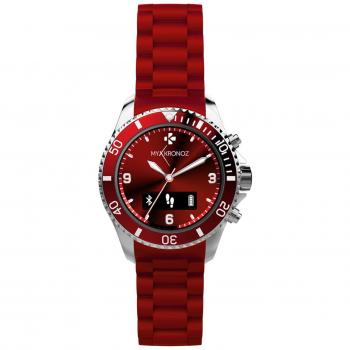 MyKronoz ZeClock - Reloj Inteligente, Color Rojo