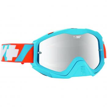 Spy Optic Klutch – Motocross Motocicleta Gafas Gafas – Happy ADN/Happy bronce W/Plata Espejo/talla única