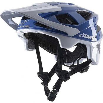 Alpinestars Vector Pro A1 MTB Helmet - Dark Blue/Silver (Size S)