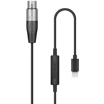 Saramonic LC-XLR Female XLR to Lightning Microphone Adapter for iPhone and iPad