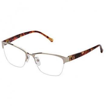 Loewe VLWA21M530594 Monturas de Gafas, Shiny Light Gold, 55 Unisex