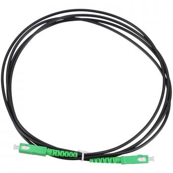 Cable de fibra óptica Extralink SC/APC a SC/APC monomodo simplex 2 m G.657.A1 negro