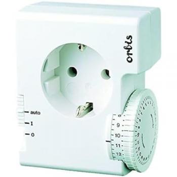 Interruptor horario analógico enchufable Control D 230V Orbis OB161532
