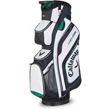 Callaway Chev Org - Bolsa para carro de golf, color blanco / negro / verde