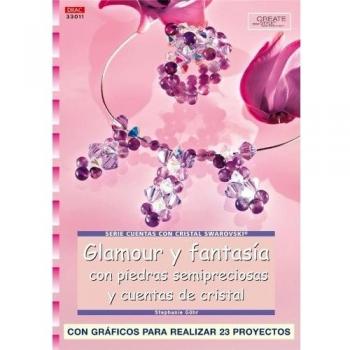 Serie Swarovski nº 11. GLAMOUR Y FANTASÍA CON PIEDRAS SEMIPRECIOSAS Y CUENTAS DE CRISTAL