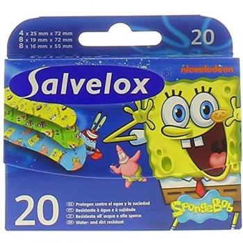SALVELOX - Parches Bob Esponja, 20 UN