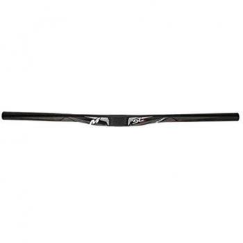Massi Mhb-105 Flat Carbon SL Manillar, Unisex Adulto, Negro, 31.8 x 700 mm
