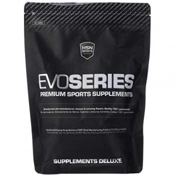 Isotónico en Polvo Evotonic HSN Sabor Naranja 500 g | 14 Tomas | Bebida Deportiva con Carbohidratos, Electrolitos, BCAAs y Peptopro | No-GMO, Veget
