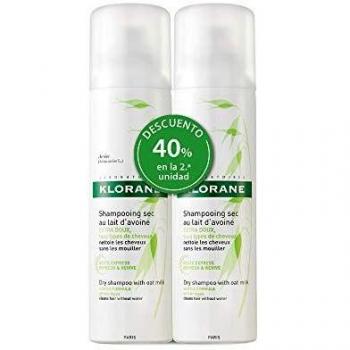 Klorane Duo Champu Seco Avena, 2 x 150 ml