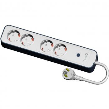 Regleta Inteligente Müller Licht Tint de 4 Enchufes, Controlable por Zigbee y Alexa