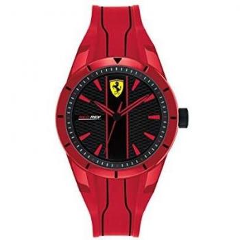 Scuderia Ferrari Reloj Analógico para Niños de Cuarzo con Correa en Silicona 830494