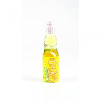 Hatakosen - Ramune Bebida Gaseosa Japonesa Sabor Piña Sellada Con Canica 200Ml